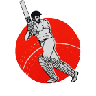 Brijesh   Patel   Cricket   Academy Logo